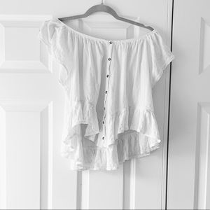 Free People off the shoulder top !